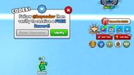 Redeem codes in Bike Training (Image via Roblox)